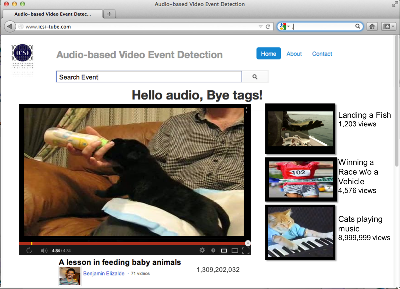 Audio-Based Video Event Detection